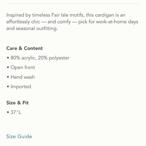 ✨Host pick✨ Anthropologie Penelope Cardigan NWT - Picture 14 of 14